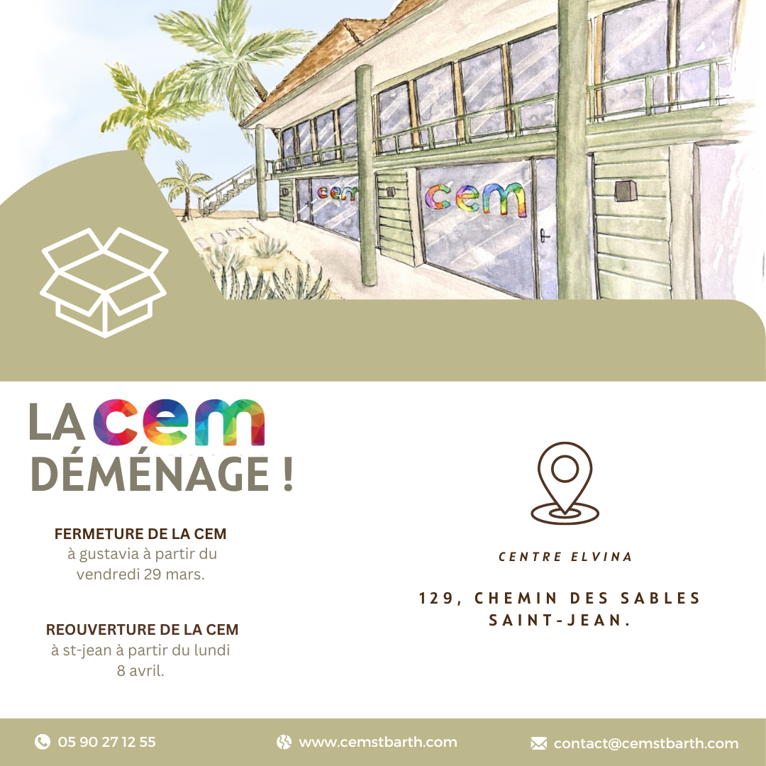 LA CEM DÉMÉNAGE 